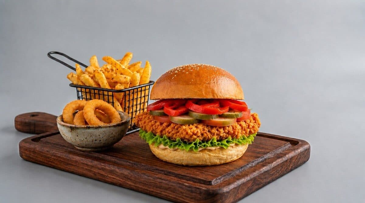 Çıtır Tavuk Burger